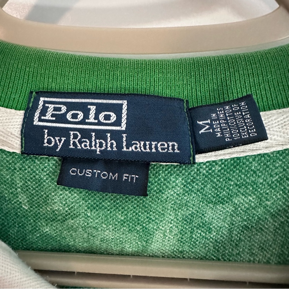 Ralph Lauren Multicolor Graphic Polo - Green, Blue, Orange, Yellow - Picture 5 of 8